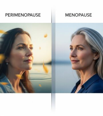 Understand the key differences between perimenopause and menopause, including symptoms, duration, and management strategies for a smoother transition.
